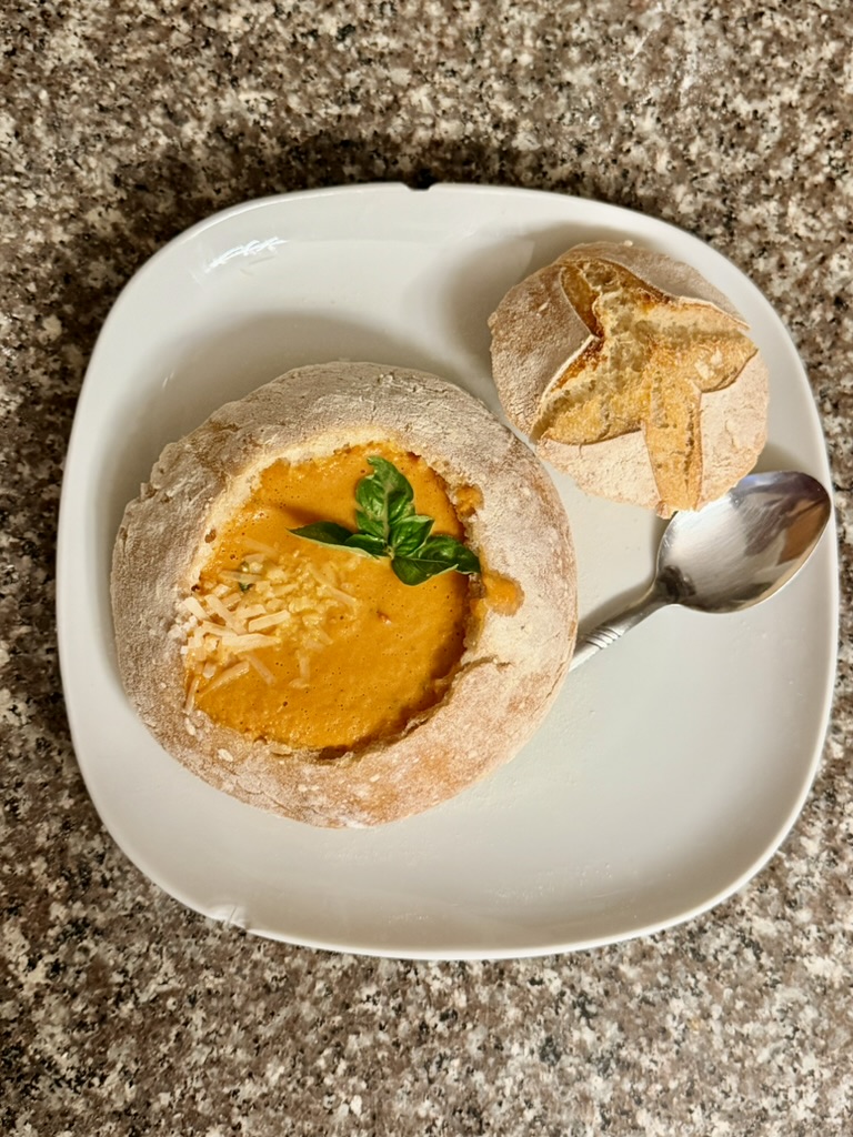 Sourdough bread bowls